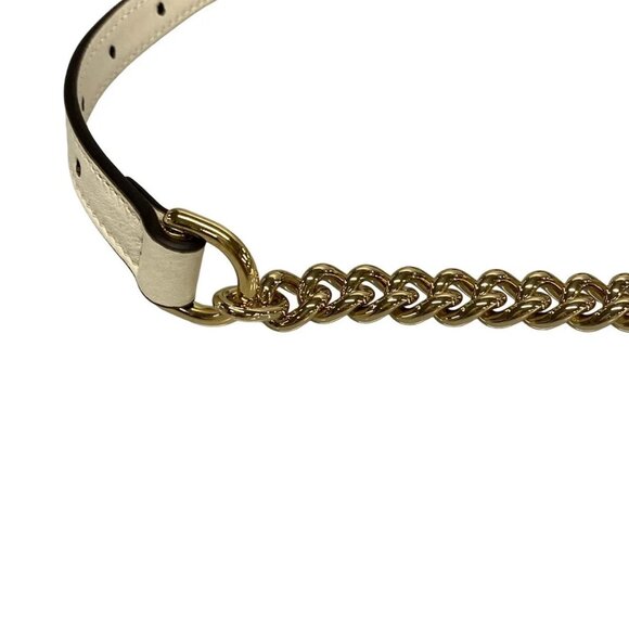 Auth GUCCI Padlock/GG Supreme 811705 Beige White PVC Leather Shoulder Bag - Picture 7 of 16